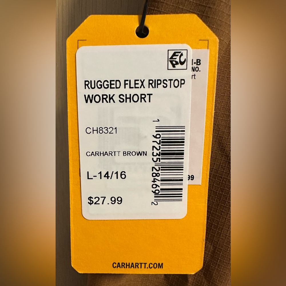 Carhartt Rugged Flex Ripstop Work Short - NWT - Picture 5 of 5